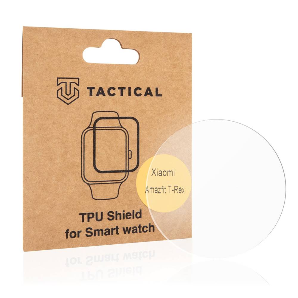 Izmael Tactical 2.5D Hodinky/Sklo pre Xiaomi Amazfit T-Rex  - Transparentná