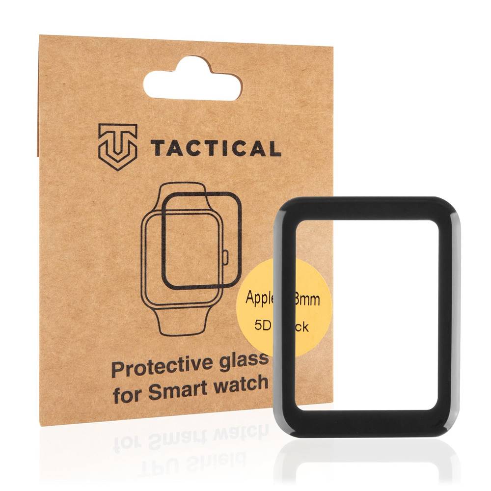 Izmael Tactical 5D/3D Hodinky/Sklo pre Apple Watch 1 38mm/Watch 2 38mm/Watch 3 38mm